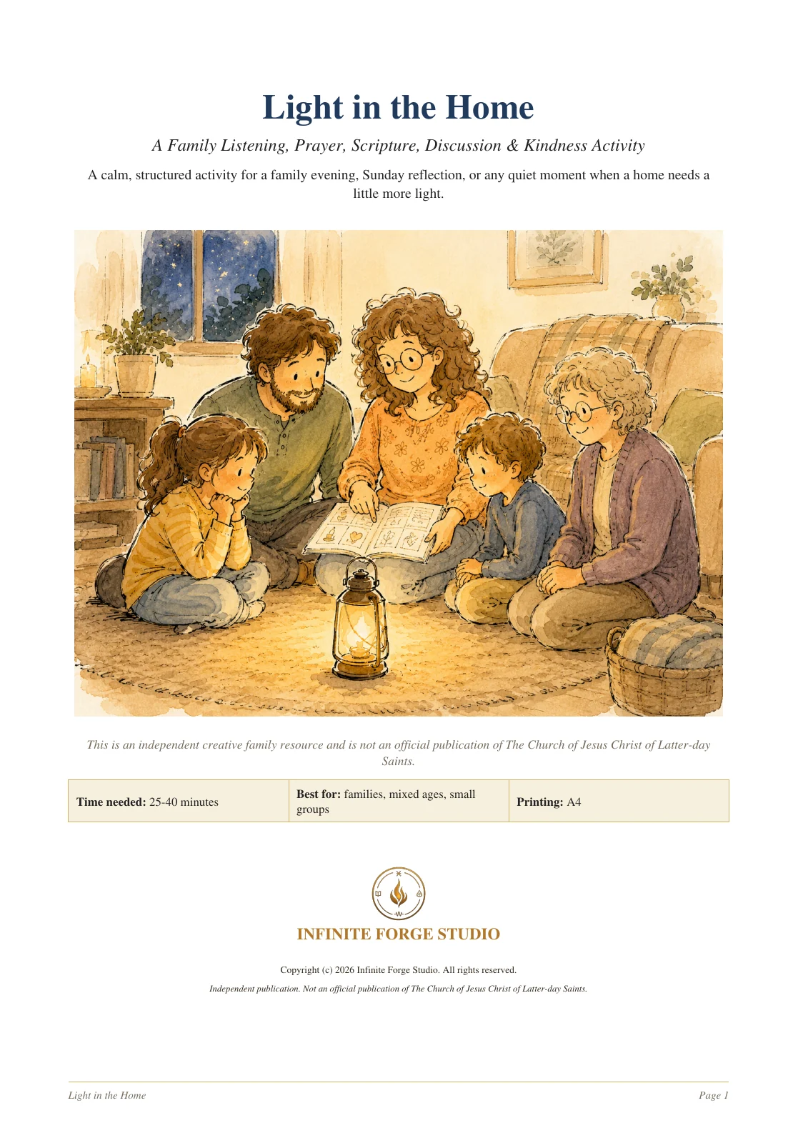 Light in the Home page 1