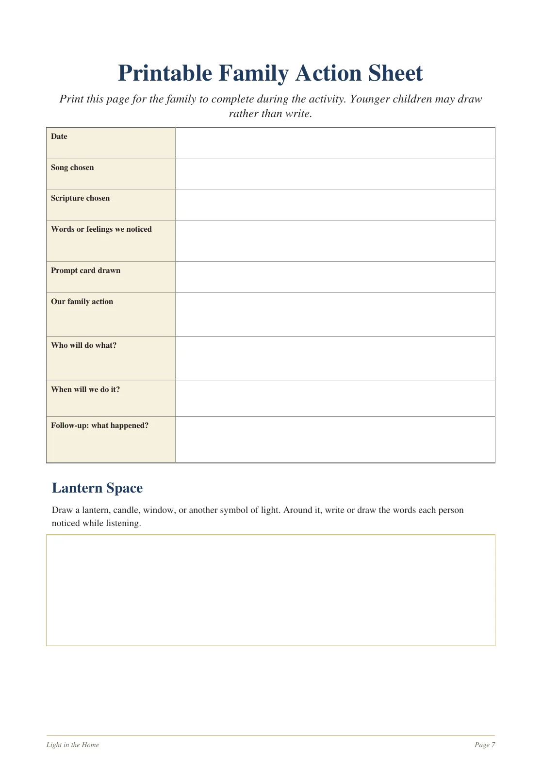 Light in the Home page 7